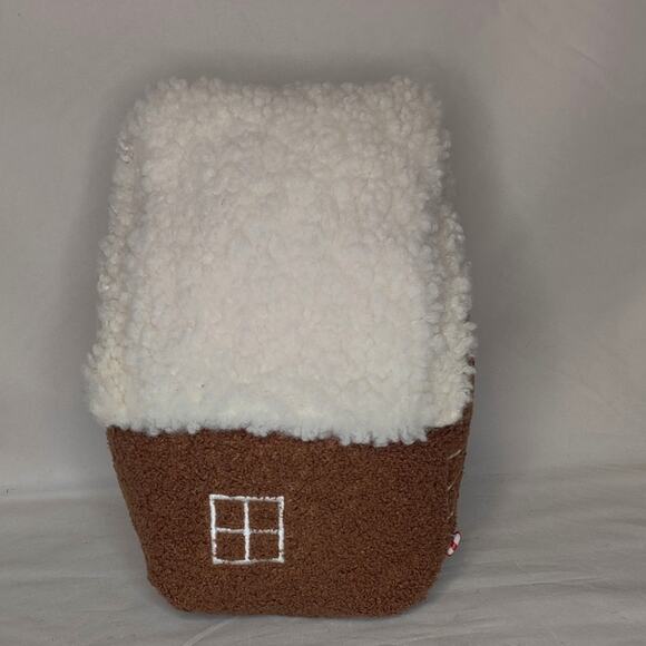 Cupcakes and Cashmere Peppermint Gingerbread Teddy Sherpa Pillow TIKTOK - Picture 9 of 12